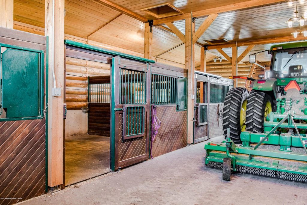 Shaw Ranch - Wyoming Multi-Family Compound - Barn Horse Stalls
