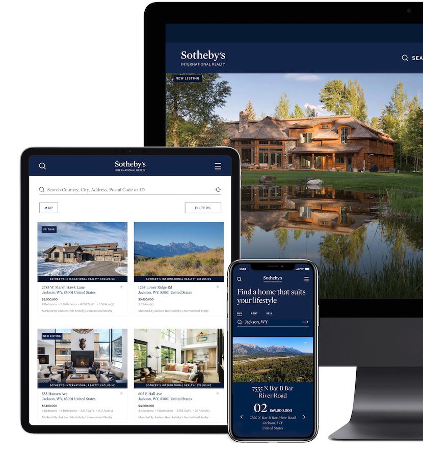 Sotheby's International Realty Website Listings for Sellers
