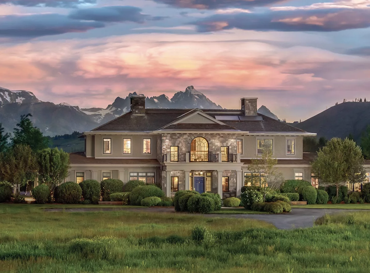 Luxury Jackson Hole Home in Front of the Grand Teton
